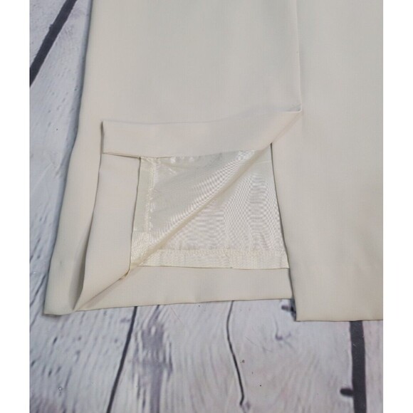 Trousers Etc New York Beige Long Skirt size 8 with Zip in Back - Picture 5 of 6